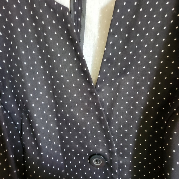 Briggs New York plus size blazer jacket polka dot 24W NWT - Picture 7 of 7